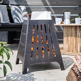 Anubis Firebasket Sturdy Outdoor Firepit