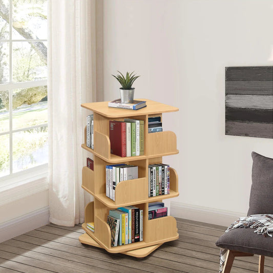 360 Rotate Rack Square Design with Wheels