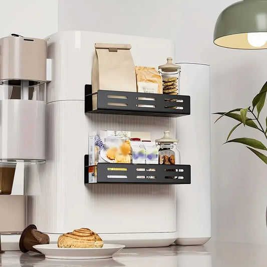 Magnetic Metal Racks for Refrigerator 2-Pack