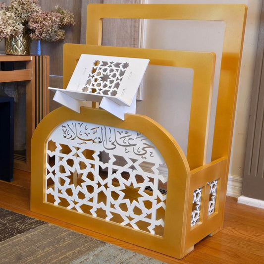 Prayer Rug Holder Golden Base