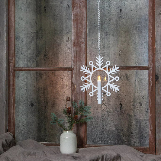 Snowflake Candle Holder