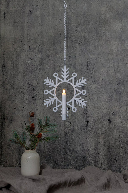 Snowflake Candle Holder