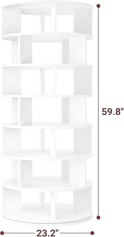 360 Rotate Alfa Organizing Shelf Rack