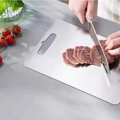 Top Grade 304 Heavy Stainless Steel Kitchen Cutting Board