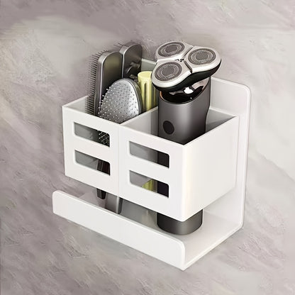 Stainless Steel Wall & Door Mounted Bathroom Shelf Organizer