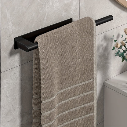 Punch-Free Stainless Steel Wall Mounted Unique Towel Holder