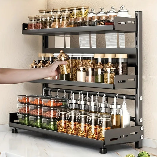 Home, Kitchen And Restaurant Versatile Organized Spice Storage