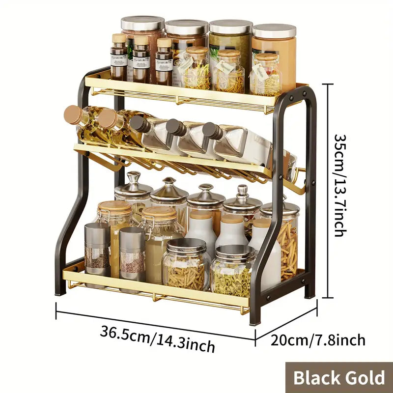 Versatile Kitchen, Bathroom, Makeup & Office Organizer Rack