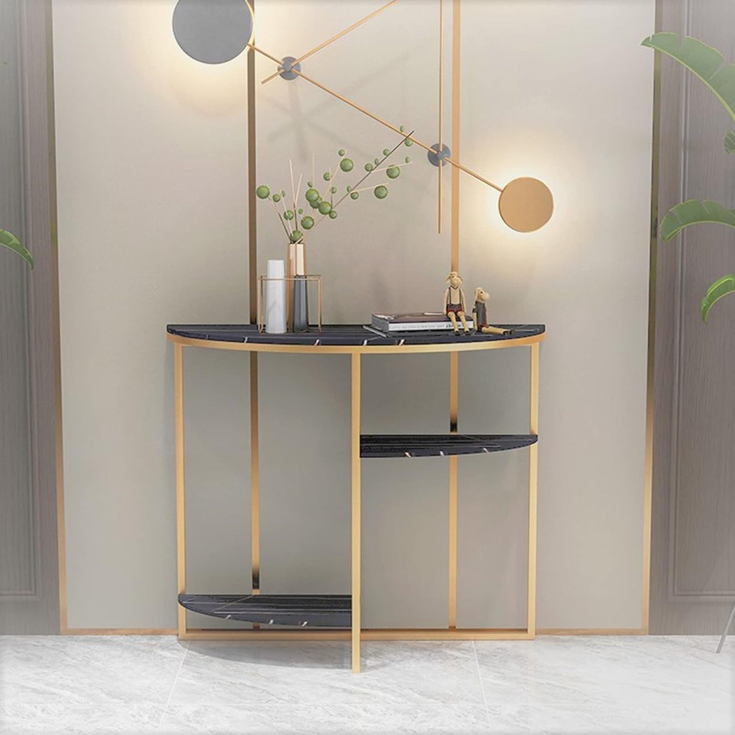 Semi-Circle Console Table