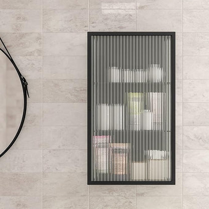 Modern Metal Bathroom Storage Cabinet Organizer Wall Mounted