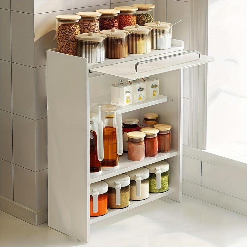 Modern Metal Kitchen Storage Cabinet Kitchen Organizer