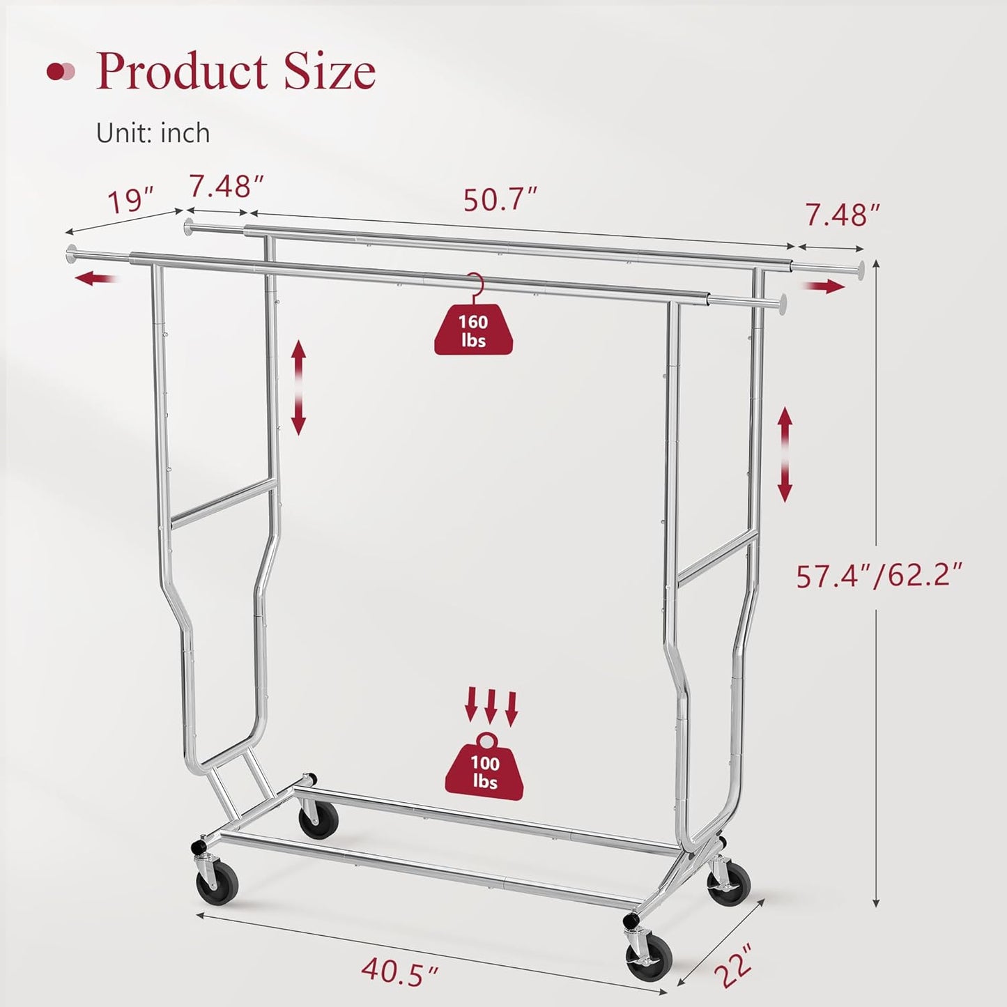 Tajsoon Clothes Rack
