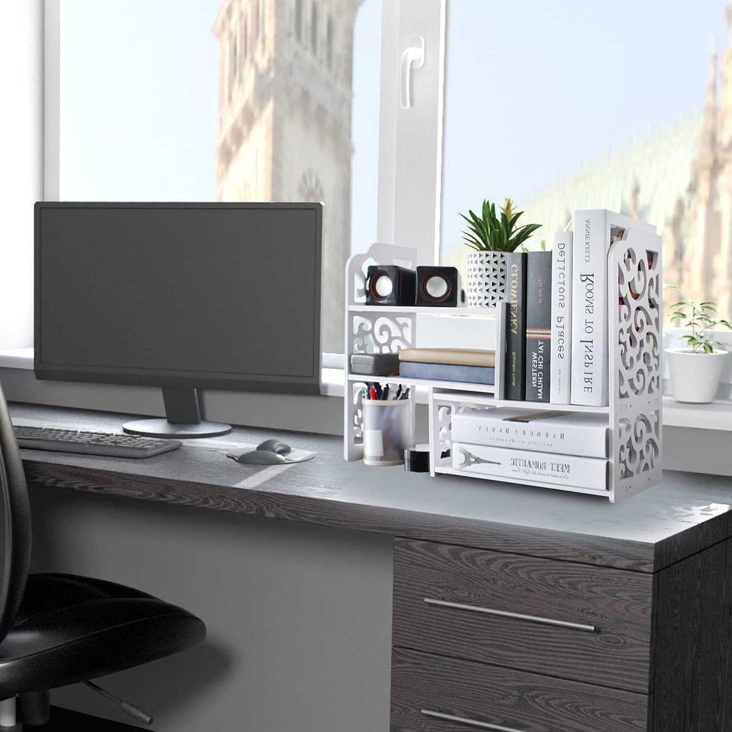Books & Gadgets Display Rack
