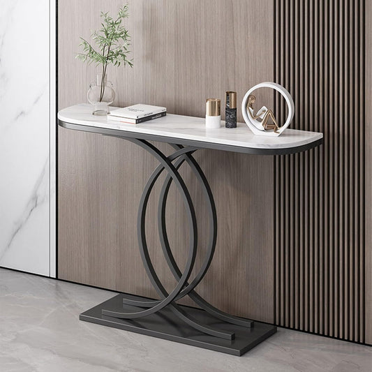 Oval Console Table