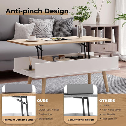 VYRIVA Lift Top Coffee Table