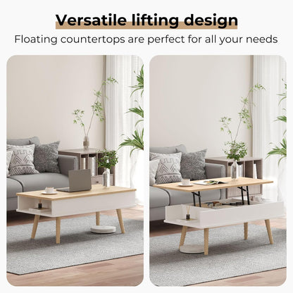 VYRIVA Lift Top Coffee Table