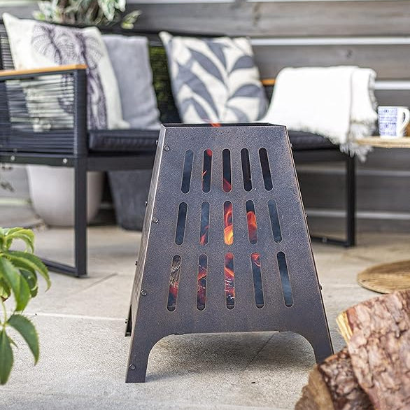 Anubis Firebasket Sturdy Outdoor Firepit