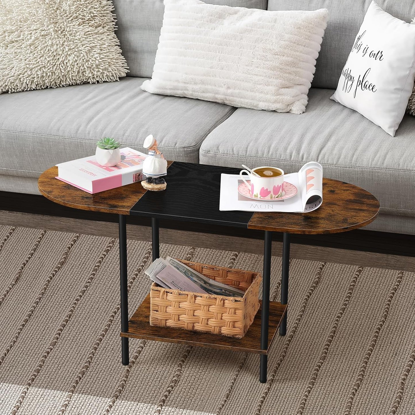 Living Room White Coffee Table