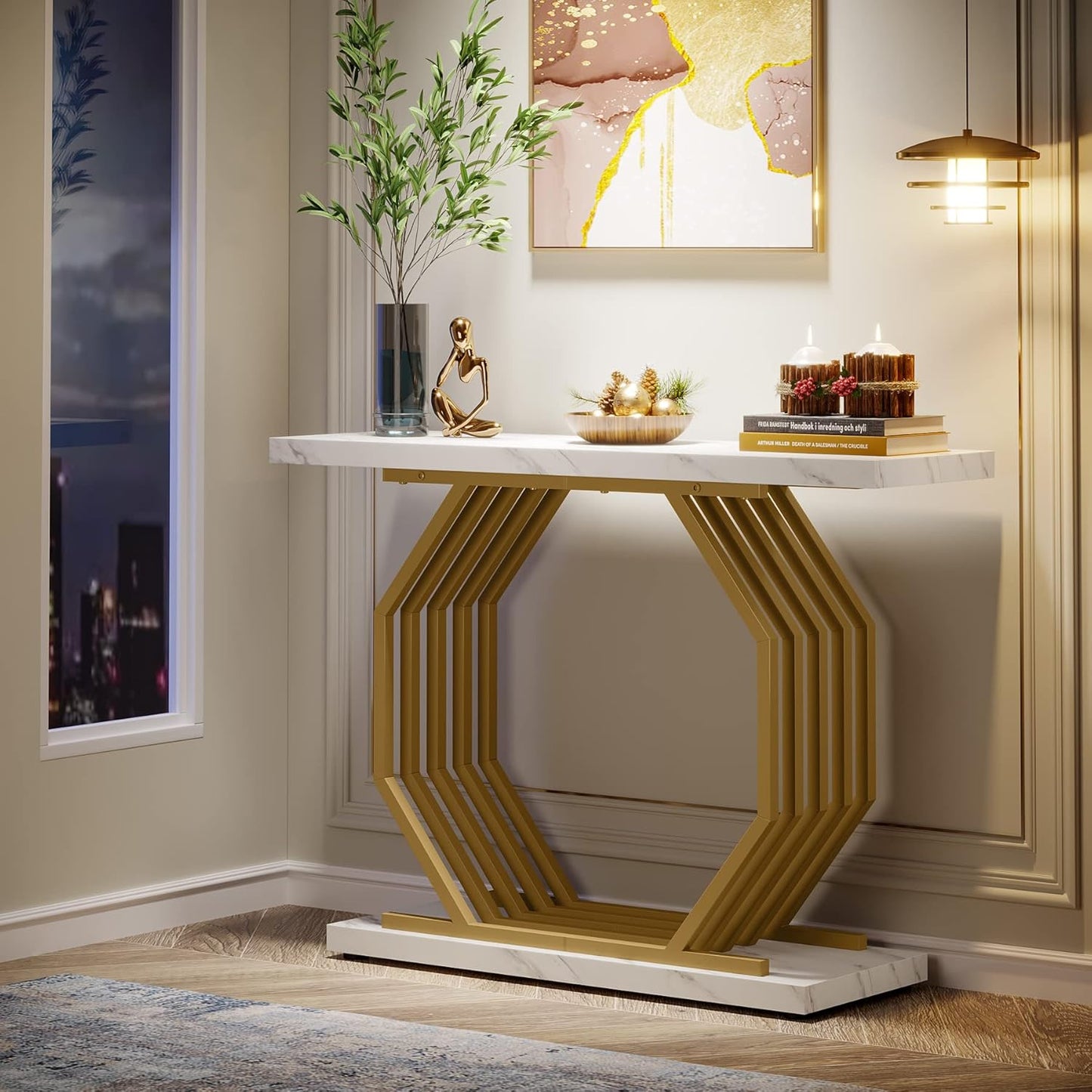 Octa Shape Console Table