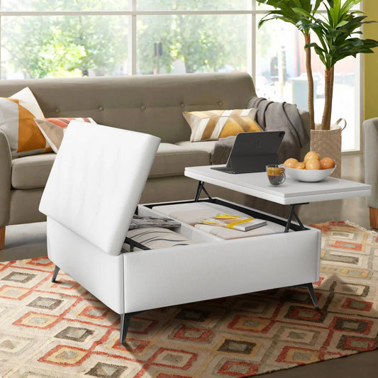 Square Lift Top Coffee Table with Storage