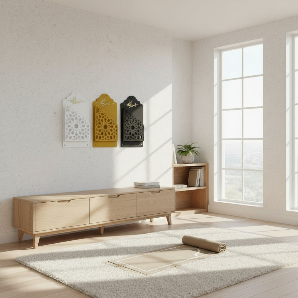 Special Quran and Tasbeeh Iron Shelf