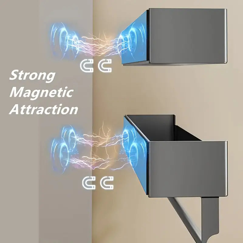 Kitchen Organizer, Refrigerator storage Magnetic Shelf