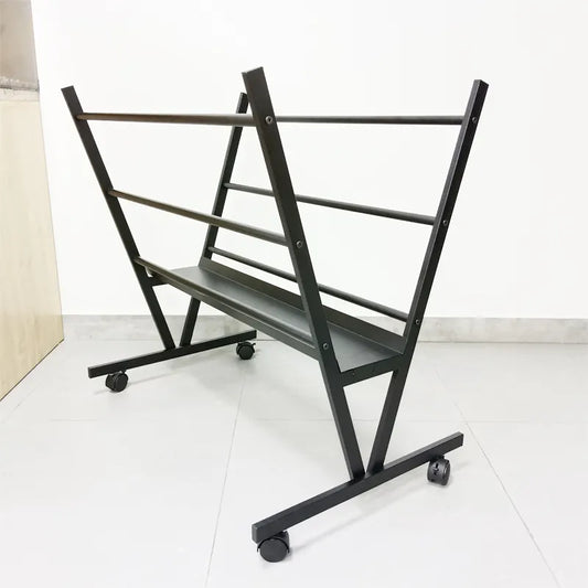Metal Towel Stand With Wheel