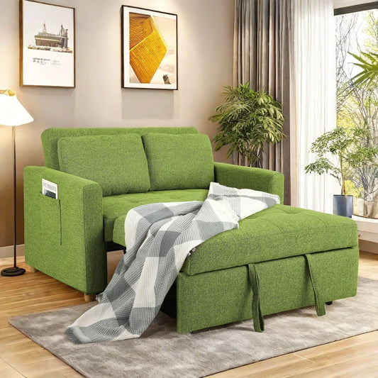 Makayla 38'' Upholstered Reclining Sleeper Sofa