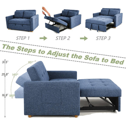 Makayla Reclining upholstered Sleeper Sofa