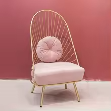 Metallic Accent Chair