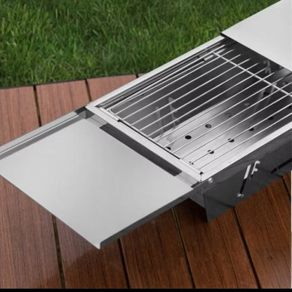 Stainless Steel Foldable Portable Camping Outdoor B.B.Q Grill