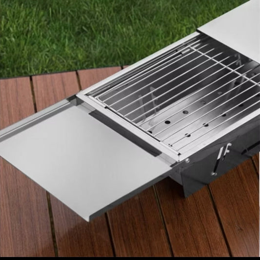 Stainless Steel Foldable Portable Camping Outdoor B.B.Q Grill