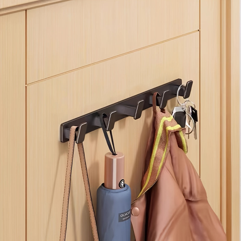 Stainless Steel Wall & Door Mounted Long Towel And Suit Holder