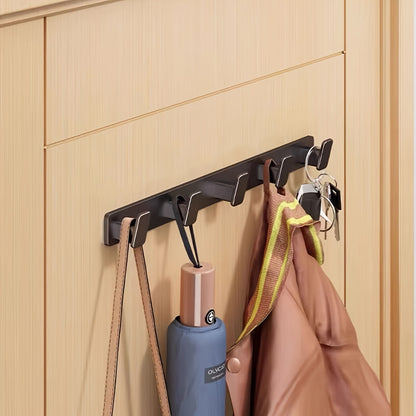 Stainless Steel Wall & Door Mounted Long Towel And Suit Holder