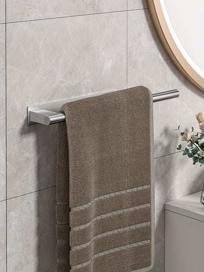 Punch-Free Stainless Steel Wall Mounted Unique Towel Holder