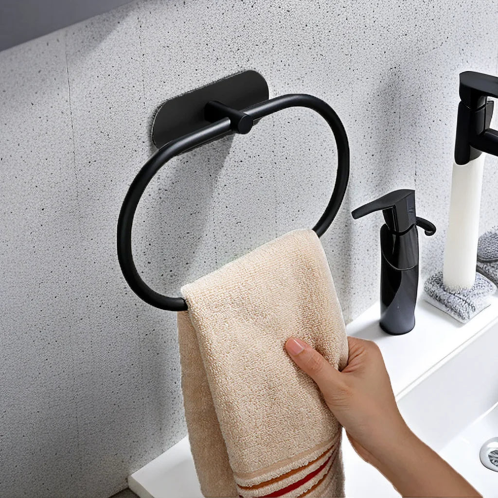 Stainless Steel Punch-Free Wall Mounted Towel Holder