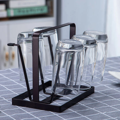 Glass Drainer Rack Kitchen Plate Holder