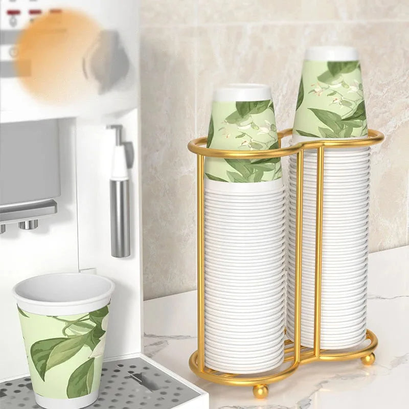 Round Shape Metal Glass Holder