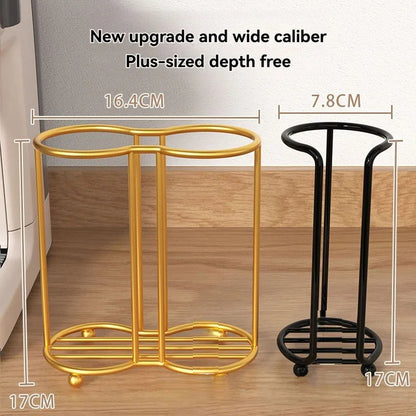 Round Shape Metal Glass Holder