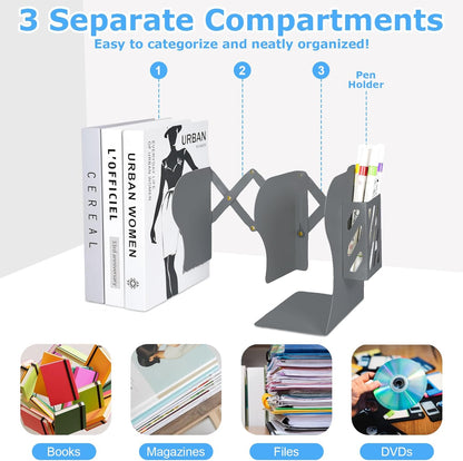 Books & Files Metal Holder
