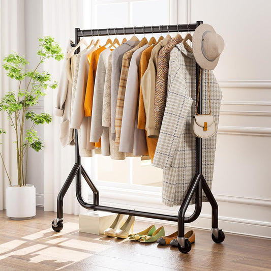 Rolling Clothes Rack