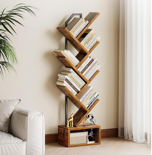 Tree Book Organizer Shelf
