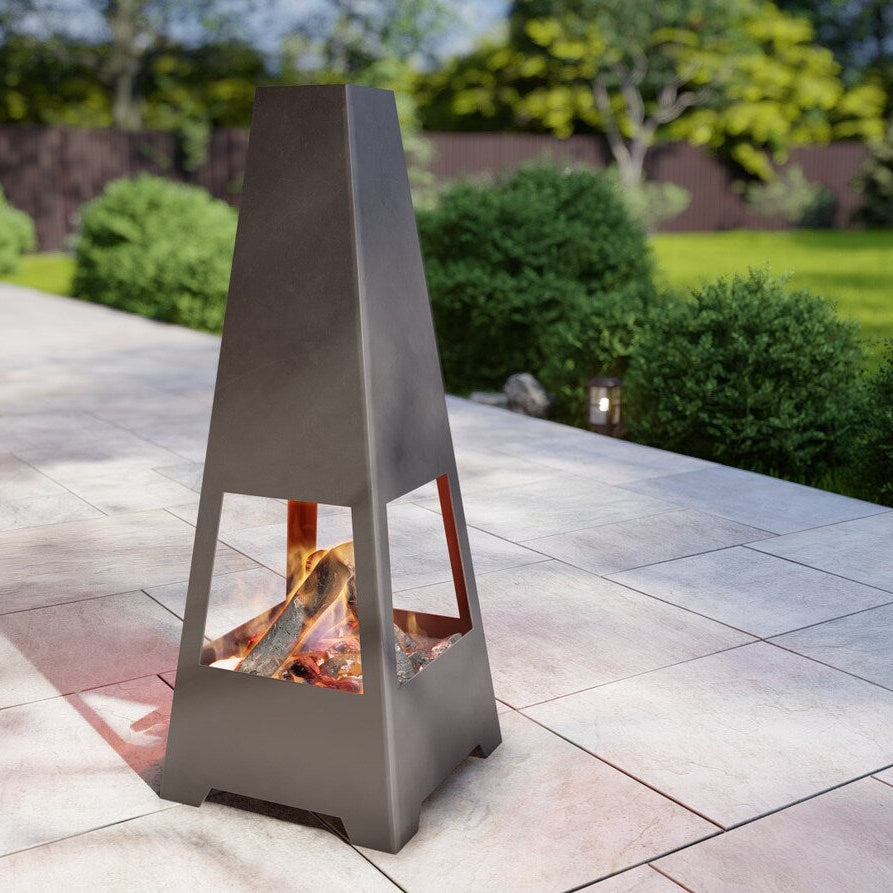 Garden Pyramid Outdoor Fire Pit