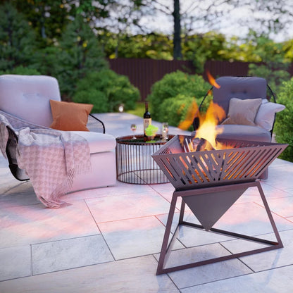 Triangle Fly Outdoor Fire Pit