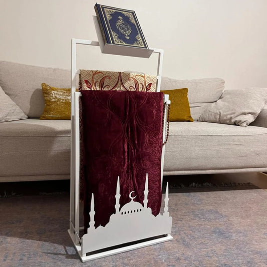 Prayer Mat Holder in Mosque Design
