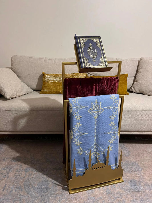 Prayer Mat Holder in Mosque Design