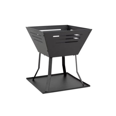 Lifted Square Outdoor Fire Pit