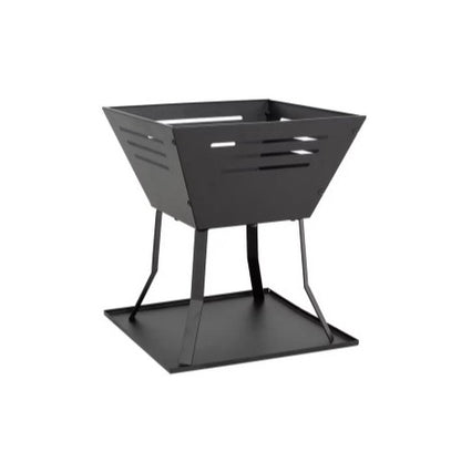 Lifted Square Outdoor Fire Pit