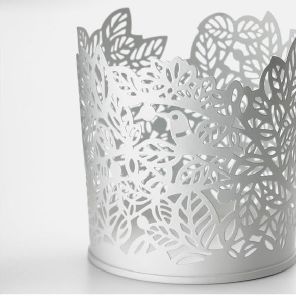 Leaf Pattern Candle Holder