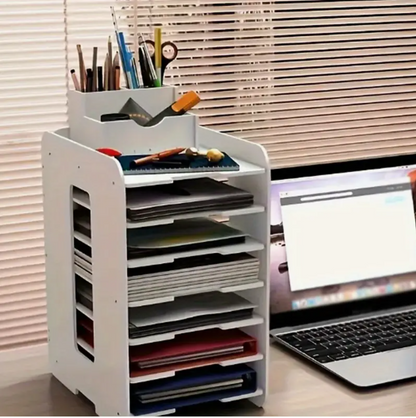 Desktop Files Organizer 7 shelves